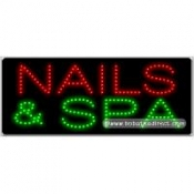 Nails & Spa LED Sign (11