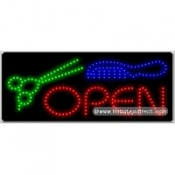 Open (Scissor, Comb) LED Sign (11
