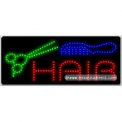 Hair (Scissor, Comb) LED Sign (11