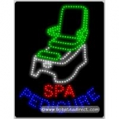Spa Pedicure LED Sign (26