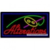 Alterations LED Sign (17" x 32" x 1")