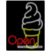Ice Cream, Logo LED Sign (26