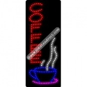 Coffee (vertical) LED Sign (27
