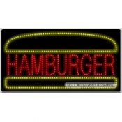 Hamburger LED Sign (17