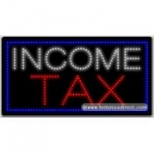 Income Tax LED Sign (17
