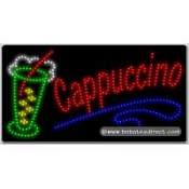 Cappuccino (Ice Cup) LED Sign (17