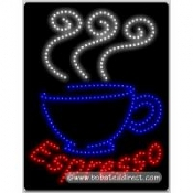 Espresso LED Sign (26