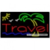 Travel LED Sign (17" x 32" x 1")