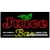 Juice Bar LED Sign (17" x 32" x 1")