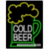 Cold Beer LED Sign (26