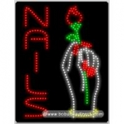 Nails LED Sign (26