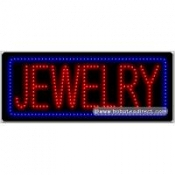 Jewelry LED Sign (11" x 27" x 1")