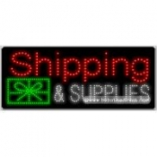 Shipping & Supplies LED Sign (11