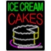 Ice Cream Cakes LED Sign (26