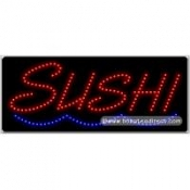 Sushi LED Sign (11" x 27" x 1")