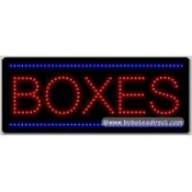 Boxes LED Sign (11