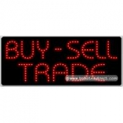 Buy Sell Trade LED Sign (11" x 27" x 1")