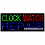 Clock Watch Repair LED Sign (11