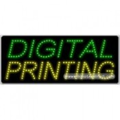 Digital Printing LED Sign (11" x 27" x 1")