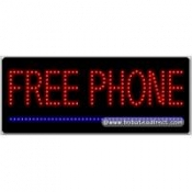 Free Phone LED Sign (11