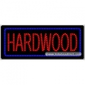 Hardwood LED Sign (11