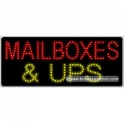 Mailboxes & UPS LED Sign (11