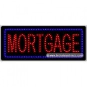 Mortgage LED Sign (11" x 27" x 1")