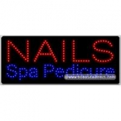 Nails Spa Pedicure LED Sign (11