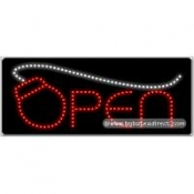 Open LED Sign (11" x 27" x 1")