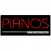 Pianos LED Sign (11