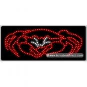 Crab Seafood Logo LED Sign (11