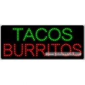 Tacos Burritos LED Sign (11