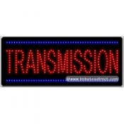 Transmission LED Sign (11" x 27" x 1")