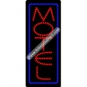Motel (vertical) LED Sign (27