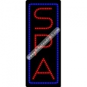 Spa (vertical) LED Sign (27