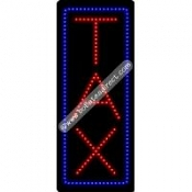 Tax (vertical) LED Sign (27