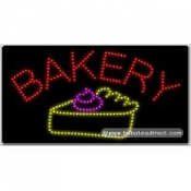 Bakery LED Sign (17" x 32" x 1")