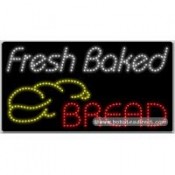 Fresh Baked Bread LED Sign (17