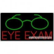 Eye Exam LED Sign (17" x 32" x 1")
