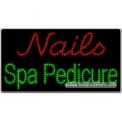 Nails Spa Pedicure LED Sign (17