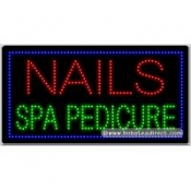 Nails Spa Pedicure LED Sign (17