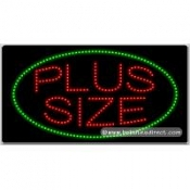 Plus Size LED Sign (17