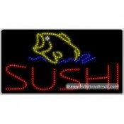 Sushi LED Sign (17" x 32" x 1")