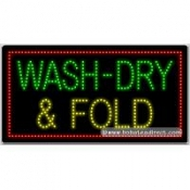 Wash-Dry & Fold LED Sign (17