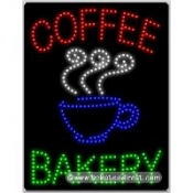 Coffee Bakery LED Sign (26