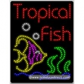 Tropical Fish LED Sign (26