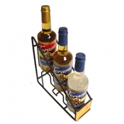 Torani Coffee Syrup Wire Rack (3-750mL bottle rack)