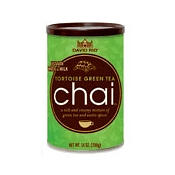 David Rio Tortoise Green 14 oz. Chai Mix Canister