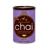 David Rio Sugar Free Orca Spice Chai Tea Mix - 11.9 oz. Canister