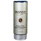 Monin Sauce: 12oz Squeeze - Dark Chocolate (Sugar Free)